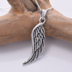 P838 - 925 Silver angel wing pendant
