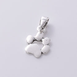 P875 - 925 silver small paw pendant