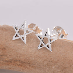 S232 - Pentacle Star Stud Earring