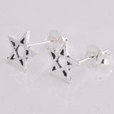 S232 - Pentacle Star Stud Earring