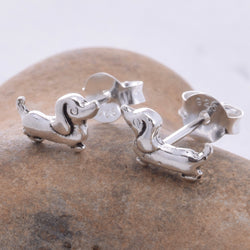 S435 - Dachshund Stud earrings
