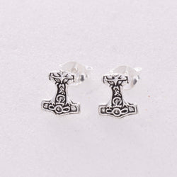 S453 - Thors hammer Stud earrings