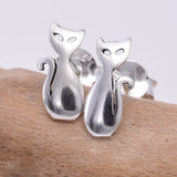 S624 - Siamese cat stud earrings