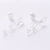 S692 - 925 Shooting star stud earrings