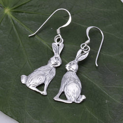 E323 - Moon Gazing Hare earrings