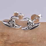 S525 Witches Hat stud earrings